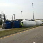 Car Accident With Tanker Truck Car Accident With Tanker Truck