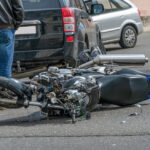 broken motorcycle broken motorcycle